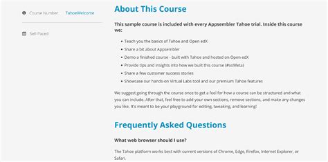 Setting up your Open edX course summary (Course About) page ...