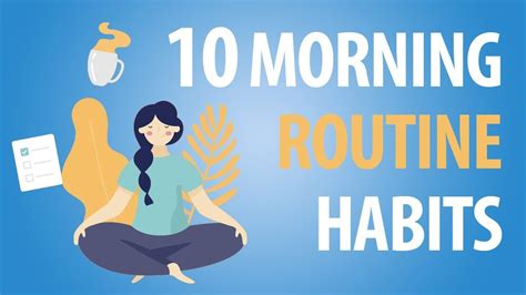 10 Morning Routine Habits Of Successful People Animated Video Youtube