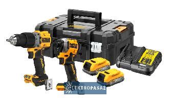 Akumulatorowy Zestaw Combo DeWalt DCK2050E2T QW 18V 2x1 7Ah PowerStack