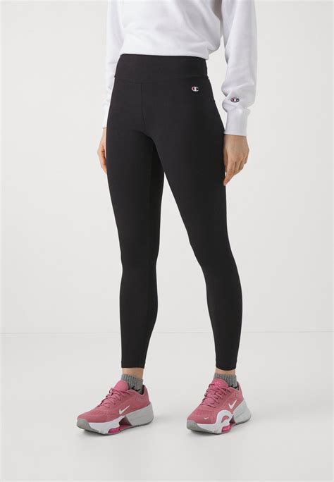 Champion Icons High Waist Leggings Medias Blacknegro Zalandoes