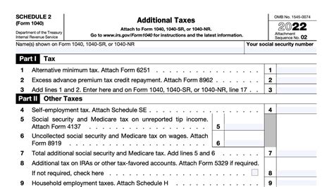 IRS Schedule 1 Instructions - Additional Income & AGI Adjustments