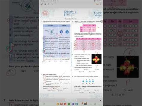 11 SINIF MEB KAZANIM MODERN ATOM TEORİSİ 2 YouTube