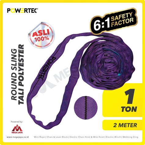 Dapatkan Produk Round Sling Powertec T X M Ungu Harga