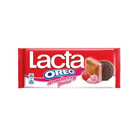 LACTA OREO STRAWBERRY FLAVOR 105GR Rhodes Delivery