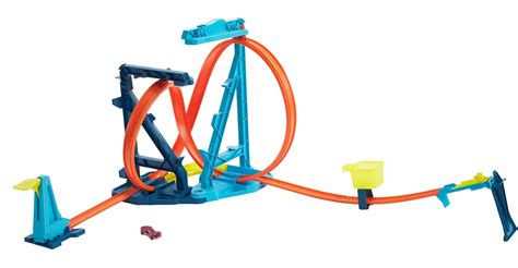 Hot Wheels Track Set And Scale Toy Car Track And Loop Building