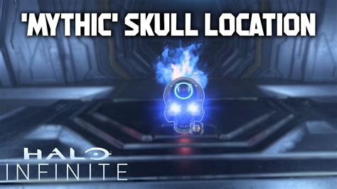 MYTHIC Skull Location Halo Infinite The Command Spire Mission YouTube