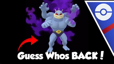 Former Meta Contenter Rises Up The Rankings Shadow Machamp Great League