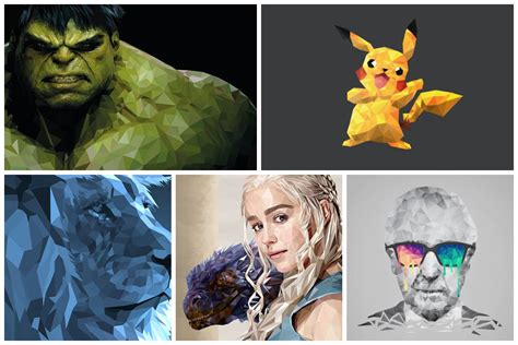 35 Outstanding Geometric Low Poly Art Illustrations Inspirationfeed