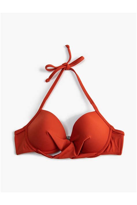 Koton Bikini Üstü Push Up Boyundan Bağlamalı Çapraz Detaylı Fiyatı Yorumları Trendyol