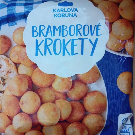 Bramborov Krokety Karlova Koruna Kalorie Kj A Nutri N Hodnoty