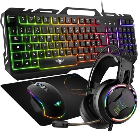 Spirit Of Gamer Pack Gaming En Pro Mkh Clavier Gamer Rgb