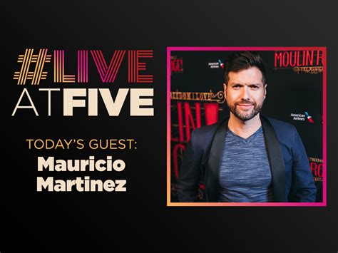 Broadway.com #LiveatFive with Mauricio Martinez | Broadway Buzz ...