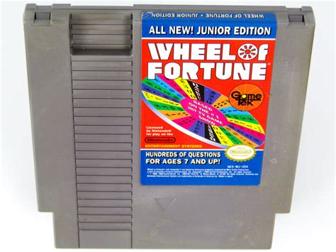 Wheel Of Fortune Junior Edition (Nintendo / NES) – RetroMTL