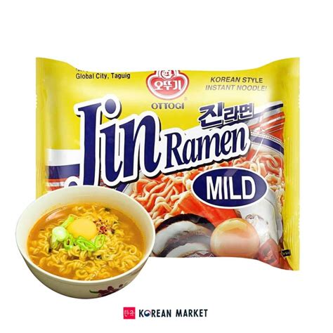 Jin Ramen De Ottogi Ramen Coreano De Picante Moderado