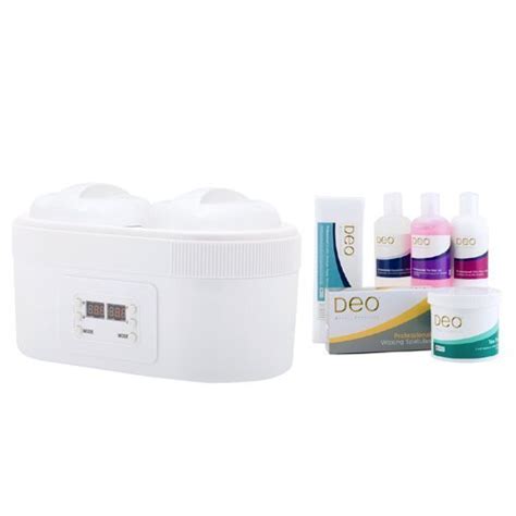 Deo 500cc And 1000cc Double Digital Wax Heater Kit Deo Beauty Products Ltd