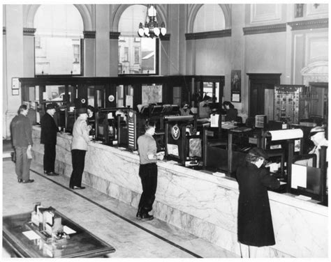 C 1950s Bank Teller Stations Bank Of Eureka Pinterest Virginia