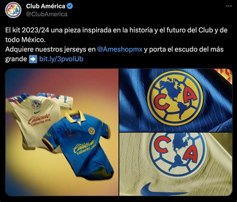 América Y Su Uniforme Oficial De Cara Al Apertura 2023