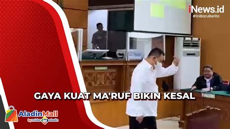 Gaya Candaan Kuat Ma Ruf Di Persidangan Bikin Kesal Keluarga Brigadir J