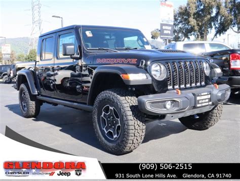 New 2023 Jeep Gladiator Mojave Crew Cab In Glendora D23016 Glendora Chrysler Dodge Jeep Ram