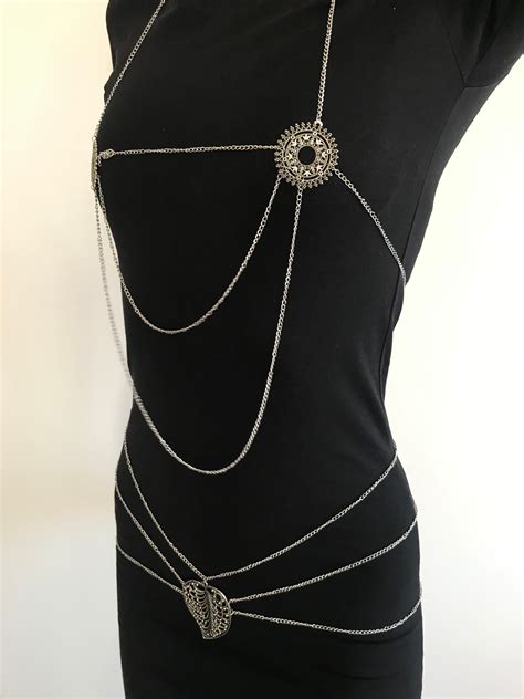 Body Jewelry Erotic Body Chain Sexy Lingerie Fetish Lingerie Sexy Chain Bikini Erotic Micro