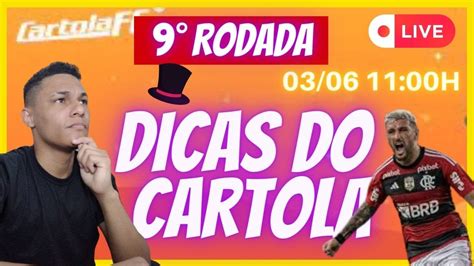 CARTOLA FC AO VIVO 9 ARRASCAETA JOGA YouTube