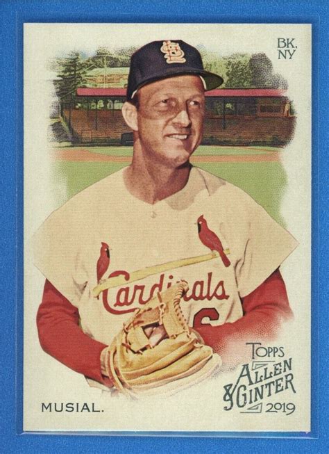 Topps Allen Ginter S Stan Musial St Louis Cardinals Ebay