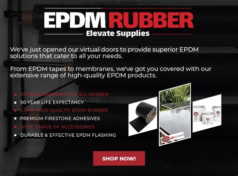 Homepage Test Epdm Rubber Elevate Roofing Products