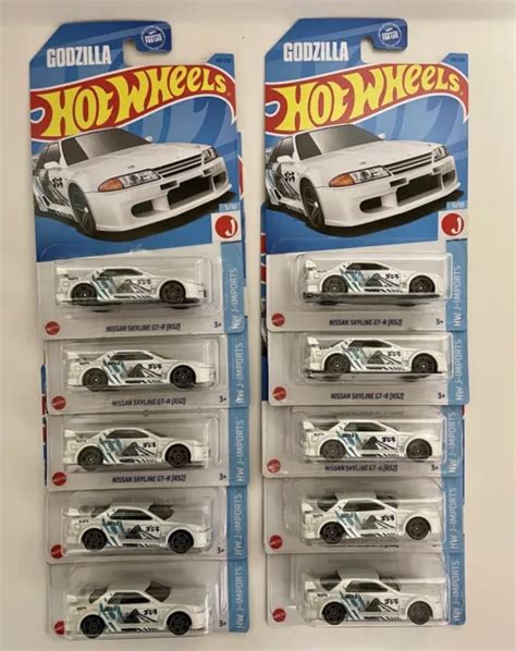 Hot Wheels Nissan Skyline Gt R R Godzilla Lot De Hw J