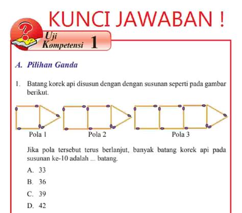 Kunci Jawaban Matematika Kelas Halaman Uji