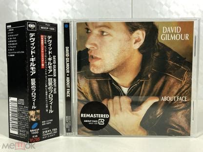 Cd David Gilmour About Face Japan Mhcp Obi Art