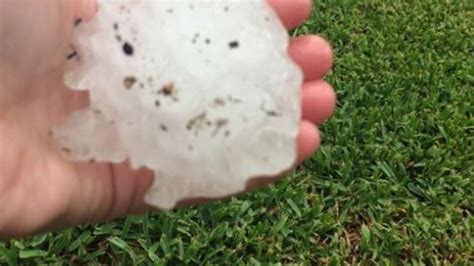 Giant Hailstones Batter Sydney Nz Herald