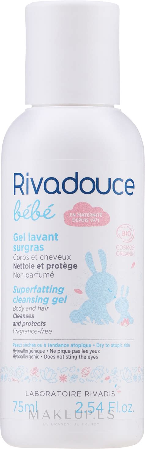 Rivadouce Bebe Superfatting Cleansing Gel Gel De Ducha Para Cuerpo Y