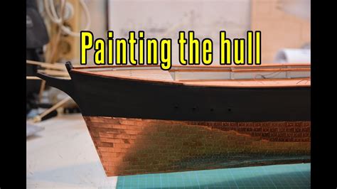 Cutty Sark Part Painting The Hull Youtube