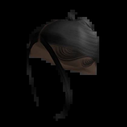 Kylie Sleek Bun Black Roblox Item Rolimon S