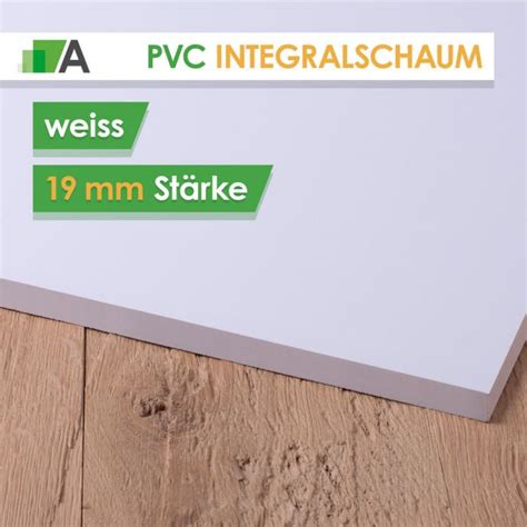 Pvc Integralschaum St Rke Mm Wei G Nstig Bei Acrylics