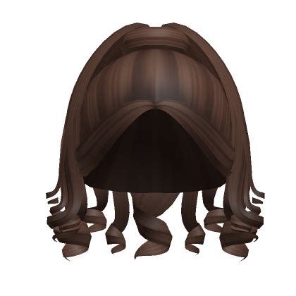 Voluminous Curly Prom Ponytail In Brown Roblox