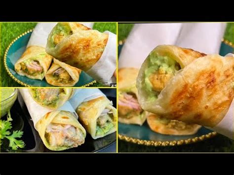 Mouthwatering Chicken Paratha Roll Recipes Chicken Boti Paratha Rolls