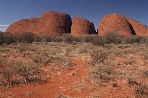 Desert Rock Formation stock photo. Image of centre, desert - 4043990