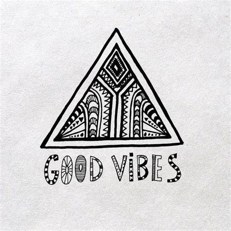 Good Vibes Art Print by Vasare Nar | Good vibes art, Good vibes tattoo, Art prints