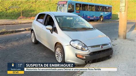 Motorista Sintoma De Embriaguez Causa Acidente E Deixa Um