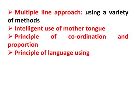 Linguistic Principles Of Teaching English Ppt