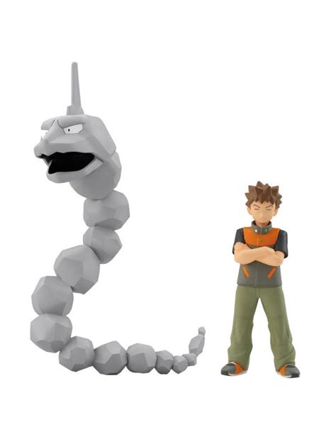 Pokemon Scale World Kanto Region Takeshi And Iwark Brock And Onix