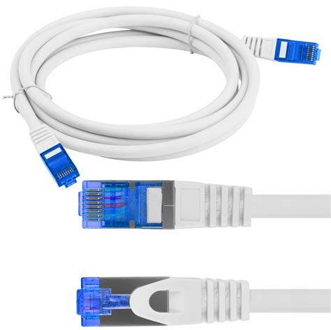 KABEL PRZEWÓD LAN SIECIOWY RJ45 ETHERNET KAT 6A CAT 6A S FTP 3M LANBERG