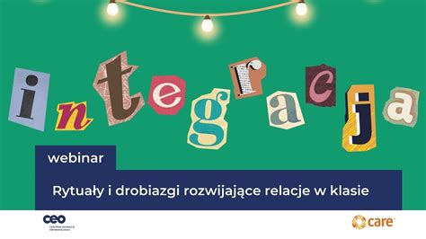 Webinar Rytuały i drobiazgi rozwijające relacje w klasie YouTube