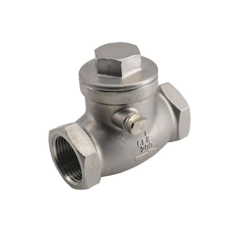 Guardian 1 2 In 316 Stainless Steel 200 PSI Swing Check Valve