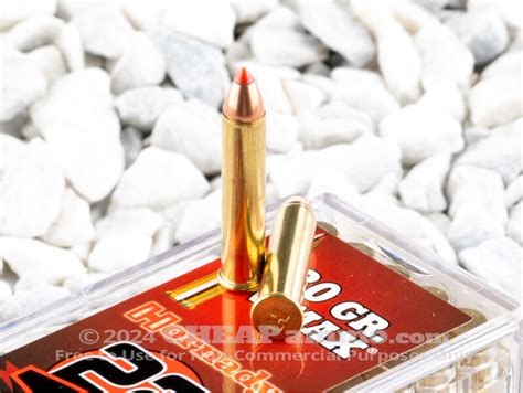 Hornady 50 Rounds 30 Grain V Max 22 Magnum