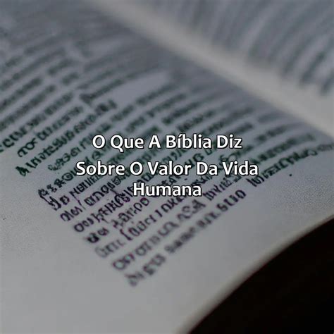 OQue A Bíblia Fala Sobre Aborto Bíblia da Bíblia