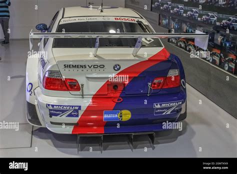 BMW M3 GTR 2004 Rear View This Car Won The Nurburgring 24H Race In