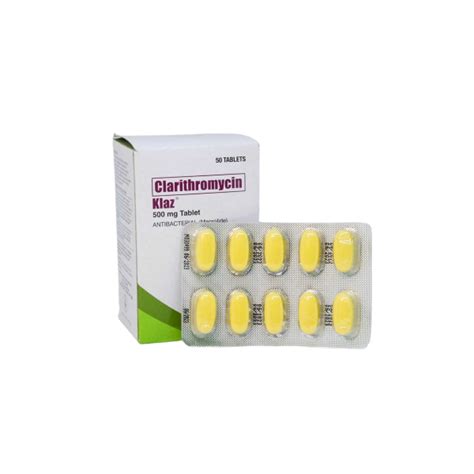 Klaz Clarithromycin 500mg Tablet 1s Price In The Philippines Medsgo