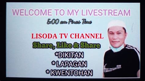 Welcome To My Live Stream Unli Lapagan Dikitan Guys YouTube